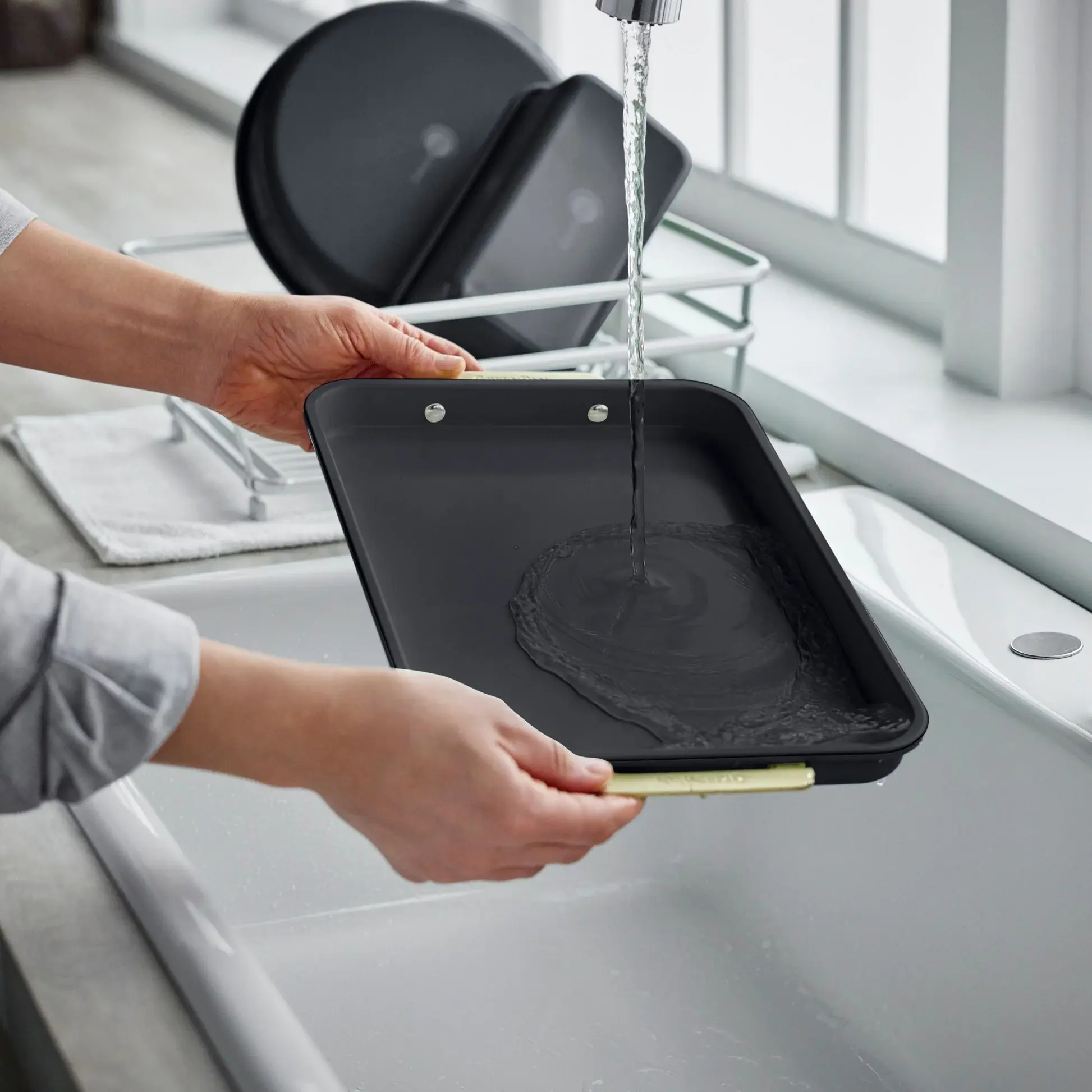 Sada nepriľnavých foriem na pečenie Padova, 6 ks, tmavo zelená