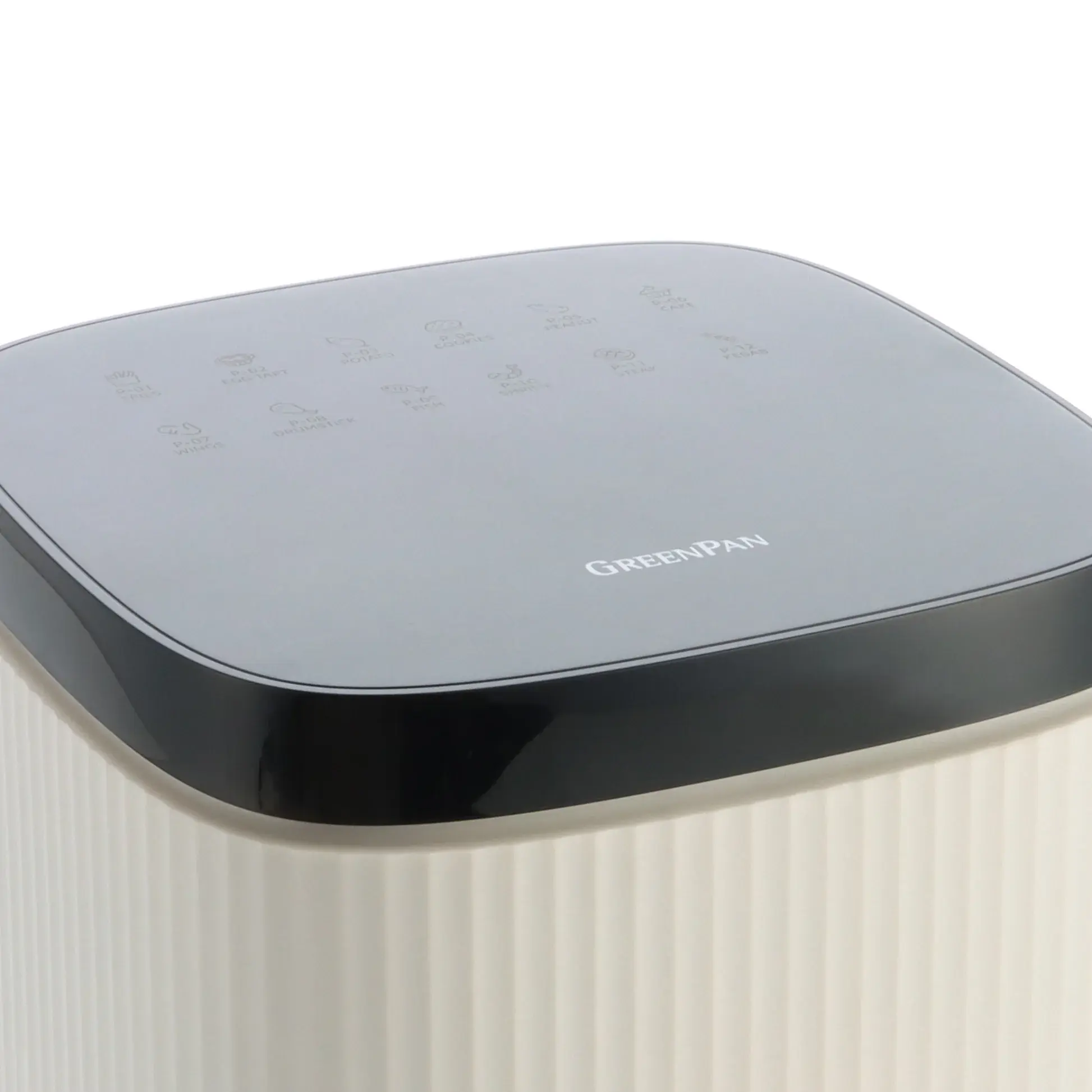 Teplovzdušná fritéza Bistro Silhouette, 5,0 l, krémová