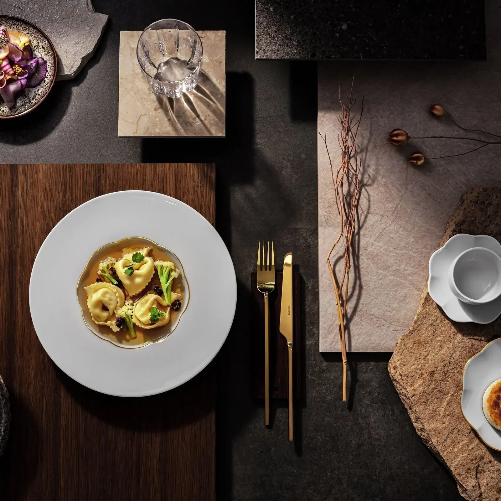 Hlboký tanier Sonetto Oro, Ø 26 cm