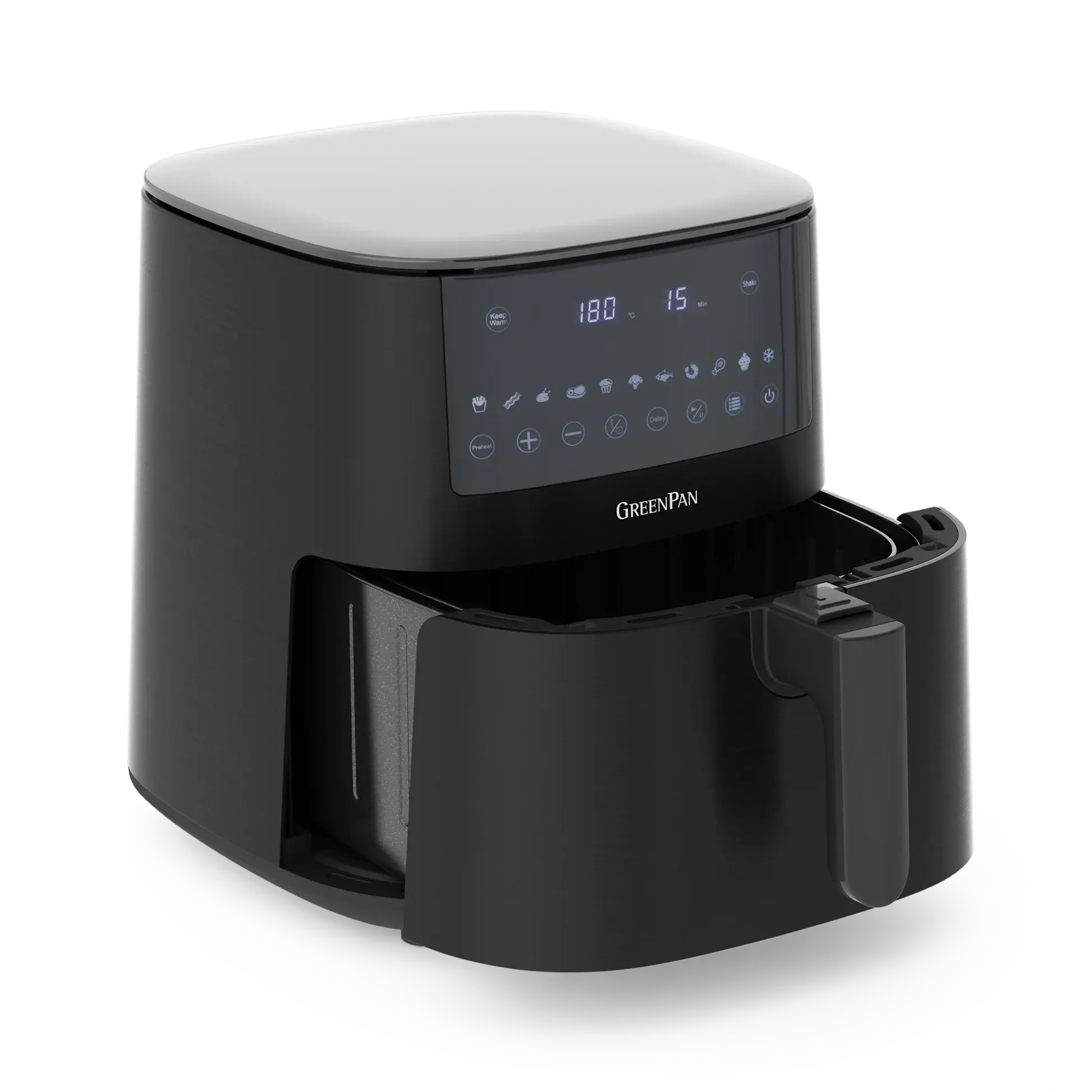 Teplovzdušná fritéza Bistro, 7,2 l, čierna