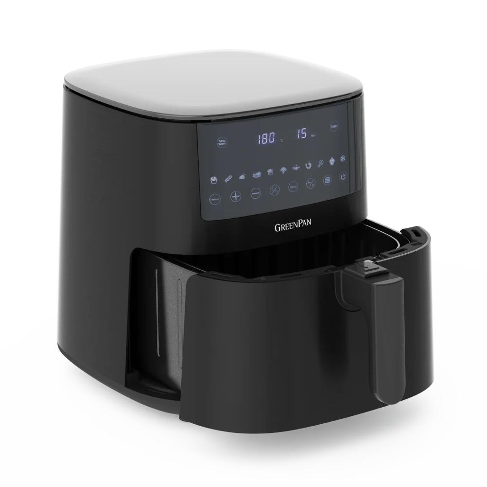 Teplovzdušná fritéza Bistro, 7,2 l, čierna