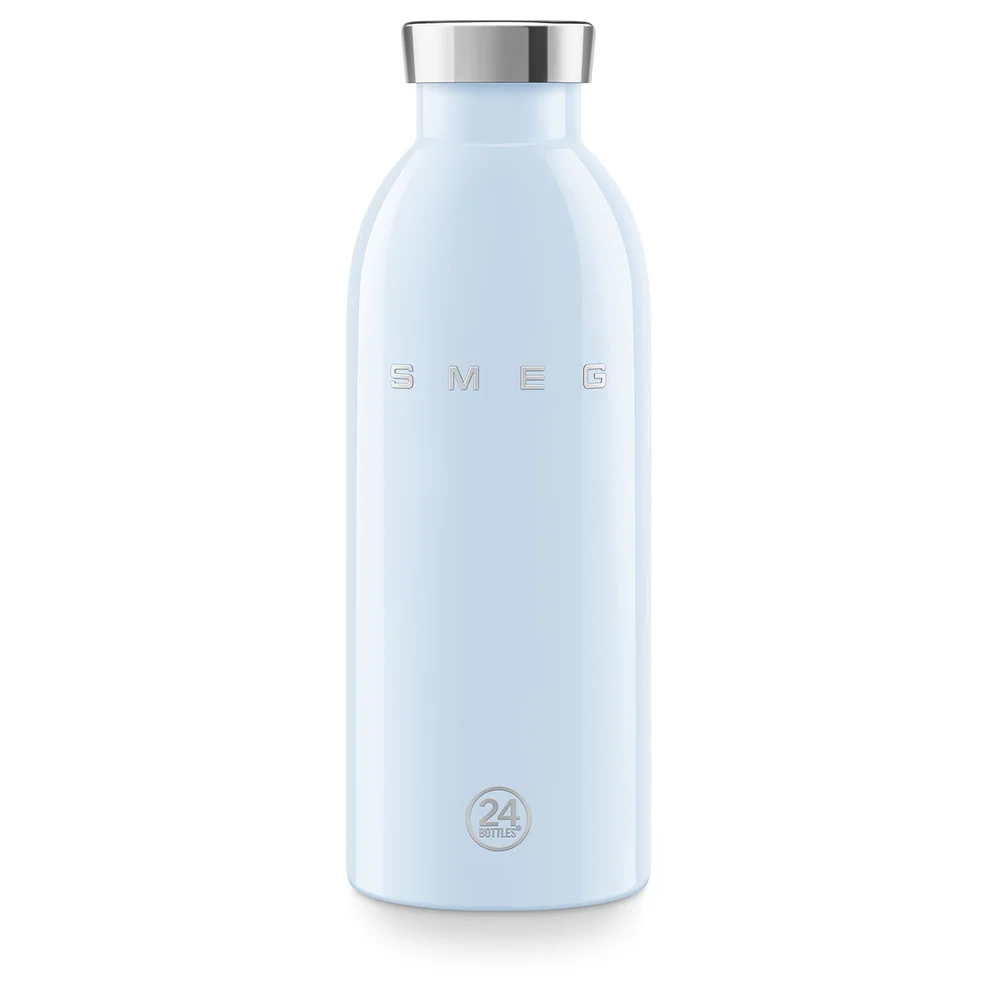 TERMO Fľaša SMEG x 24BOTTLES Clima, WBF01, 500 ml, pastelovo modrá