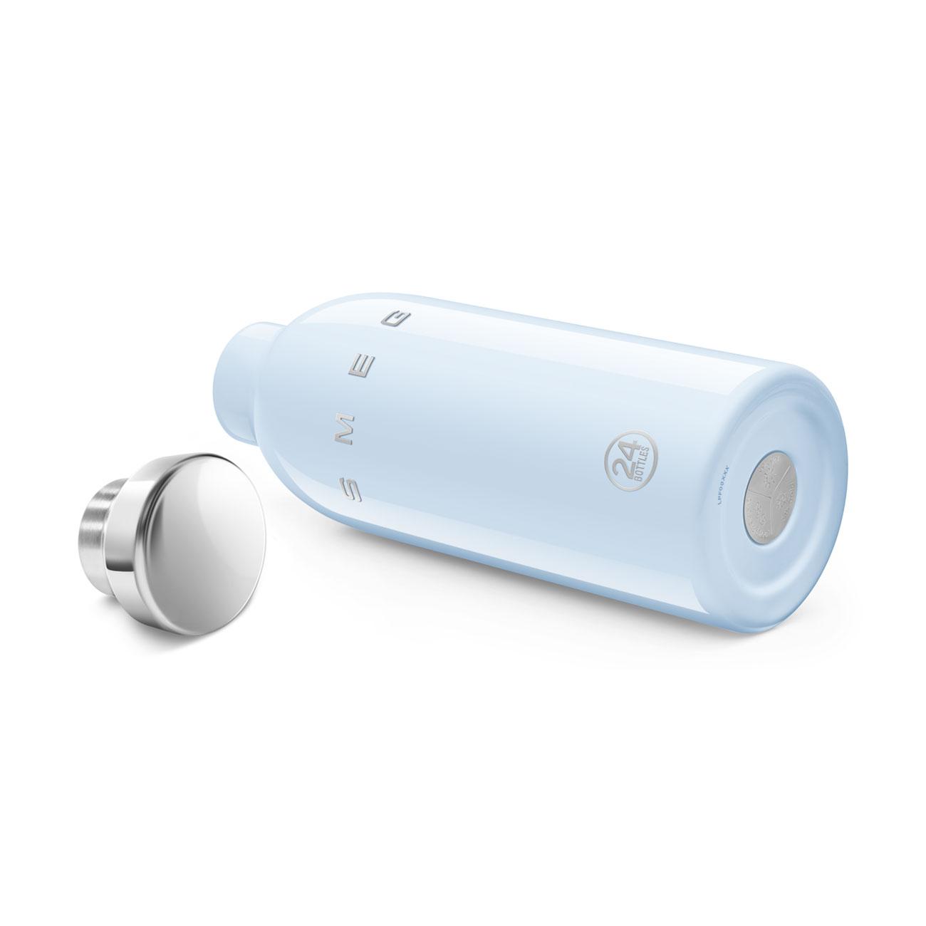 TERMO Fľaša SMEG x 24BOTTLES Clima, WBF01, 500 ml, pastelovo modrá