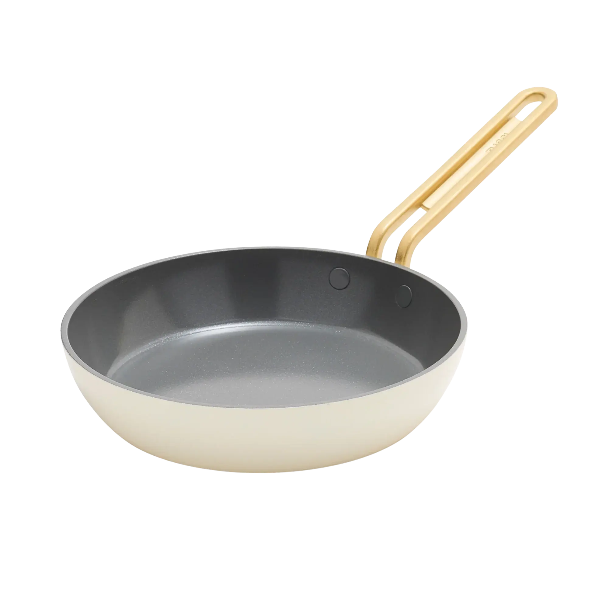 Nepriľnavá keramická panvica, Stanley Tucci, Ø 20 cm, krémová