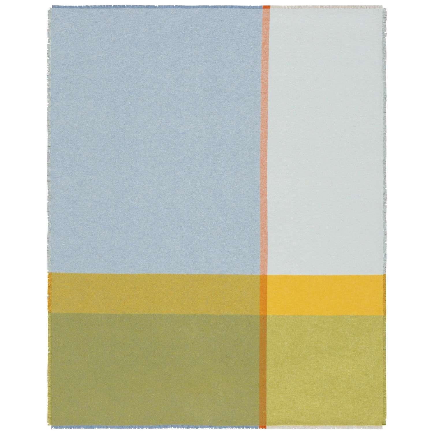 Ľahká deka so strapcami Great Blue, 130 x 170 cm