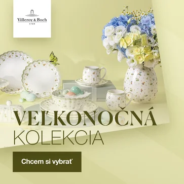 Objavte čaro jari s veľkonočnou kolekciou Villeroy & Boch. Jemné farby a elegantné detaily premenia váš sviatočný stôl na miesto plné radosti a jarnej atmosféry.
