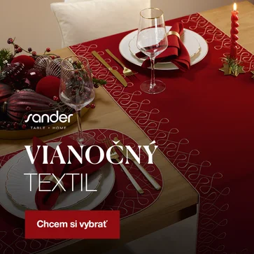 Dokonale doplní slávnostnú tabuľu a podčiarkne kúzlo vianočných chvíľ. Prežite najkrajšie dni v roku s eleganciou vám vlastnou.