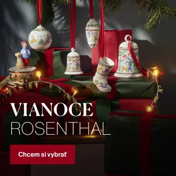 Rosenthal prináša aj tento rok kolekciu noviniek s dekorom od Renáty Fučíkovej. Tradičný štýl navodí tú pravú sviatočnú atmosféru.