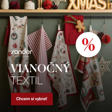 Dokonale doplní slávnostnú tabuľu a podčiarkne kúzlo vianočných chvíľ. Prežite najkrajšie dni v roku s eleganciou vám vlastnou.