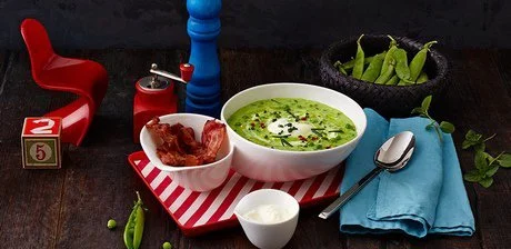 Hráškový krém podľa Zdenka Pohlreicha