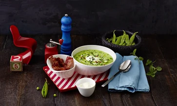 Hráškový krém podľa Zdenka Pohlreicha