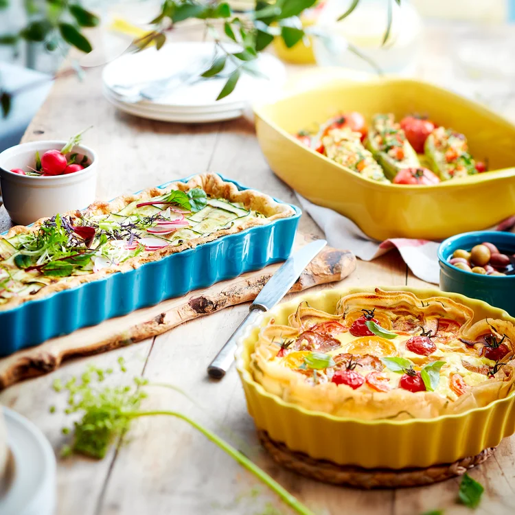 Quiche s paradajkami