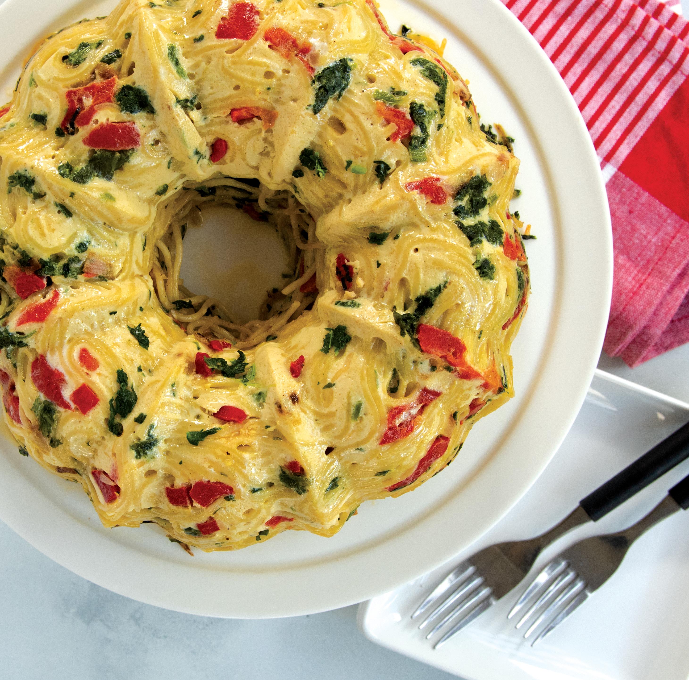 Špagetová bábovka nielen pre deti 