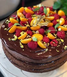 Sviatočná torta s čerstvým ovocím podľa Josefa Maršálka