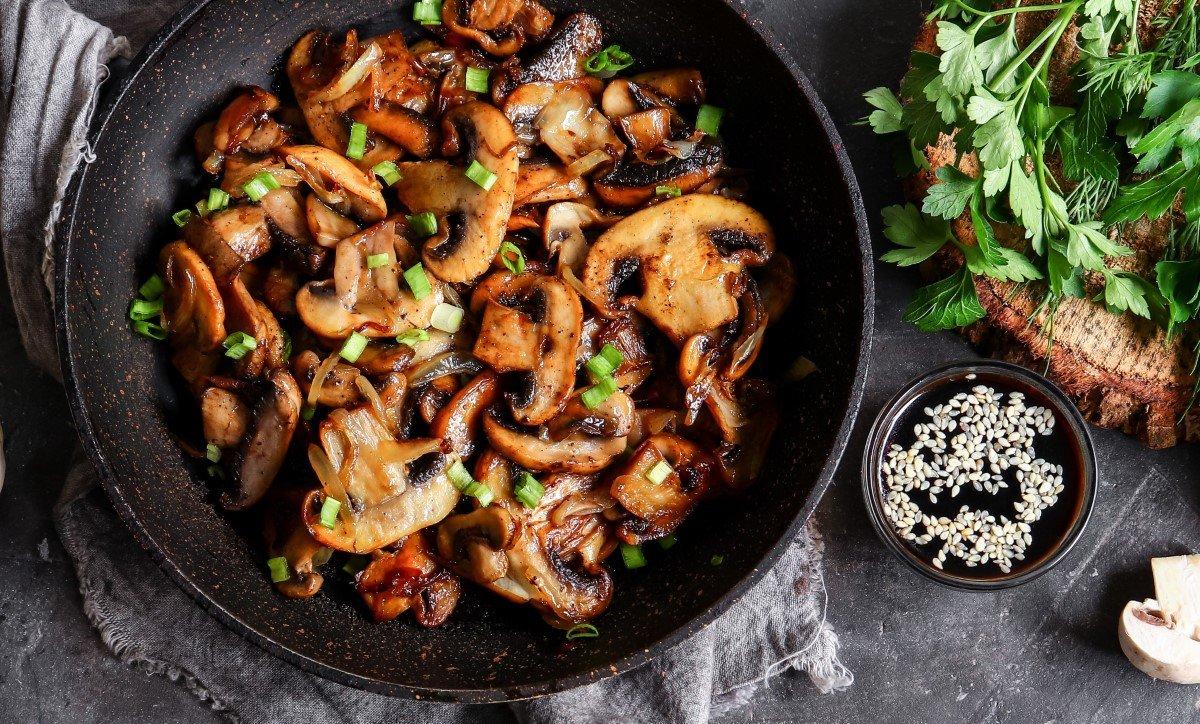 Zapekané cestoviny s hubami