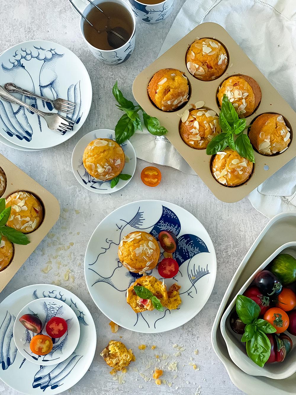 Muffinky so syrom a paradajkami podľa Pepu Maršálka