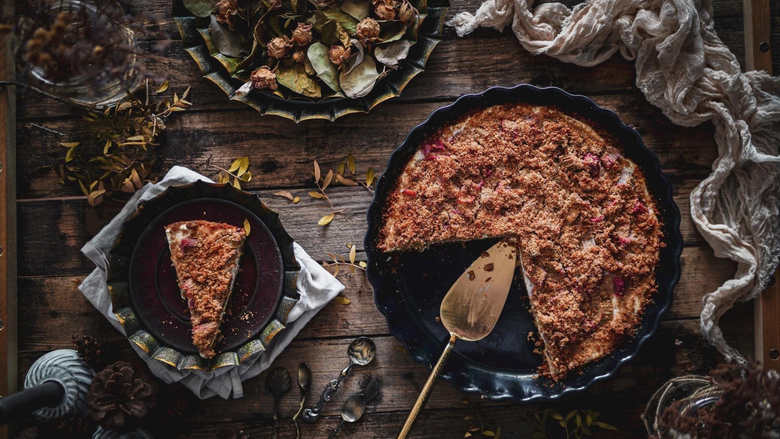 Rebarborový koláč