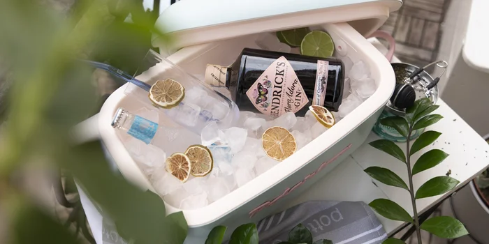 Osviežujúci gin & tonic s príchuťou zeleného čaju