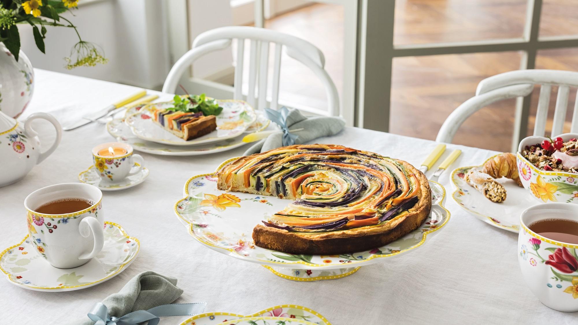 Prvý jarný brunch? Pripravte svojim hosťom zeleninový quiche